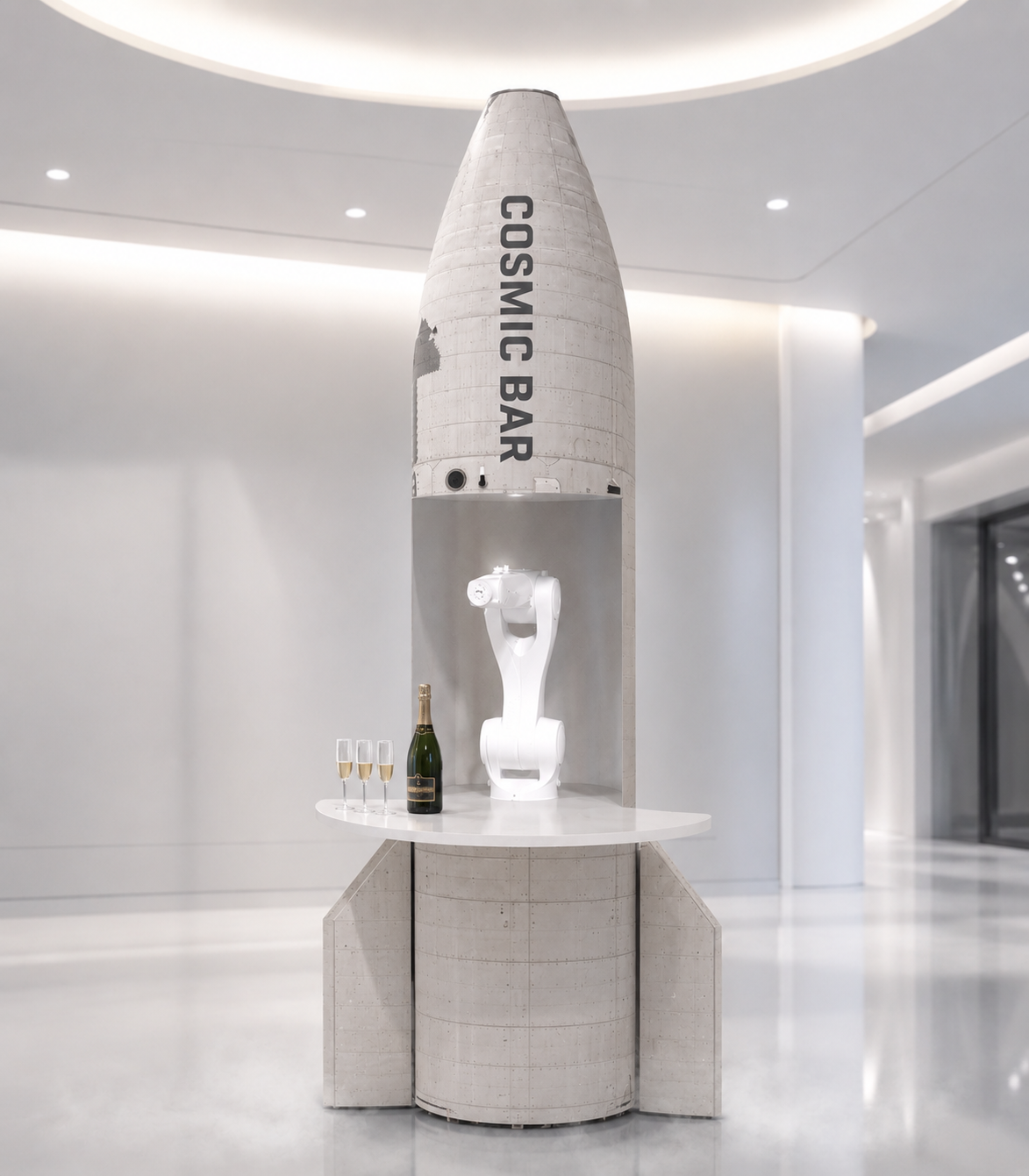 Cosmic Bar venue installation concept