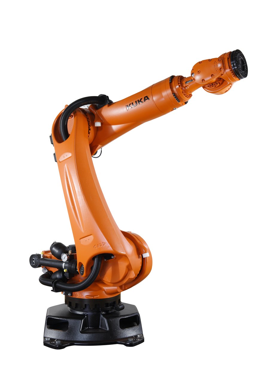 KUKA Quantec KR 300 R2700-2 — heavy-duty industrial robot in orange