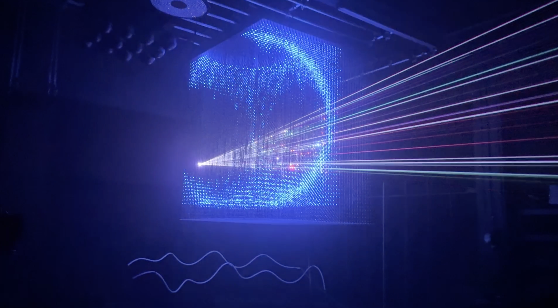 3D Matrix + Laser Show