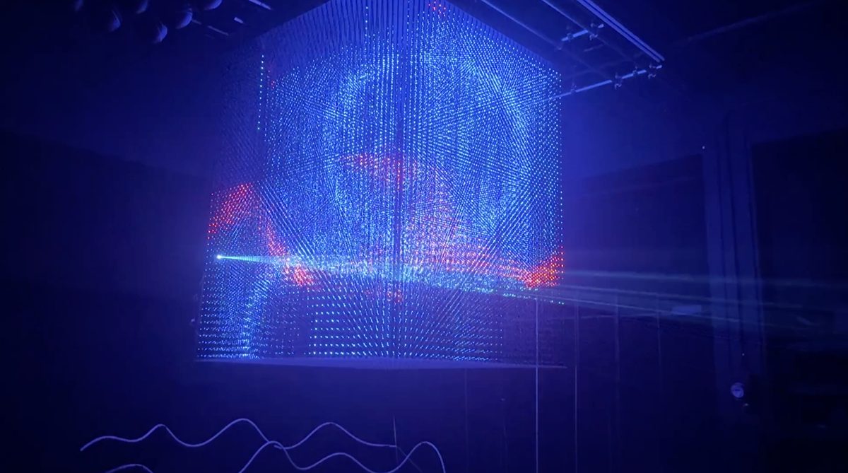 3D Matrix + Laser Show