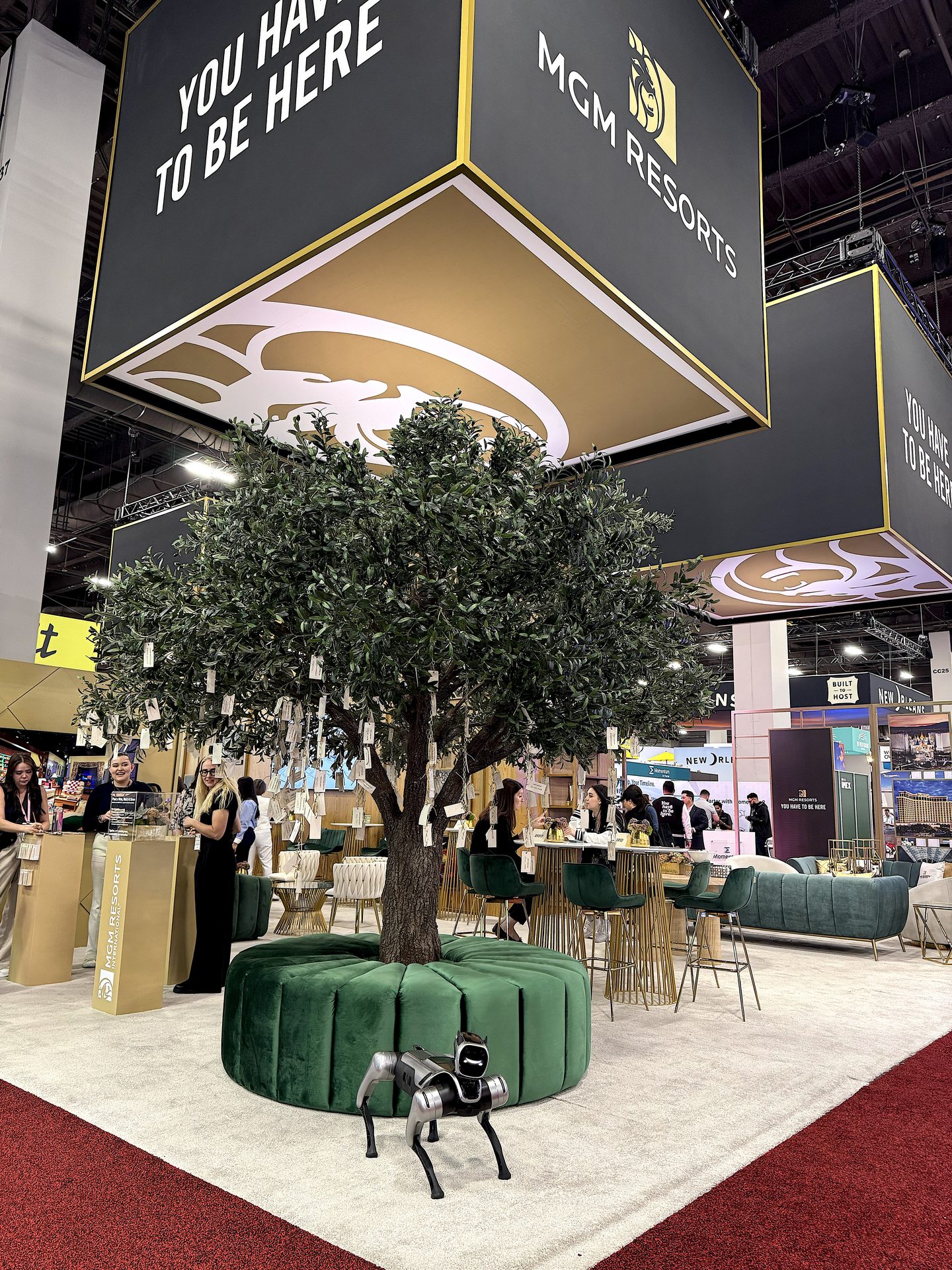 Alex Dog Pro at IMEX — convention center