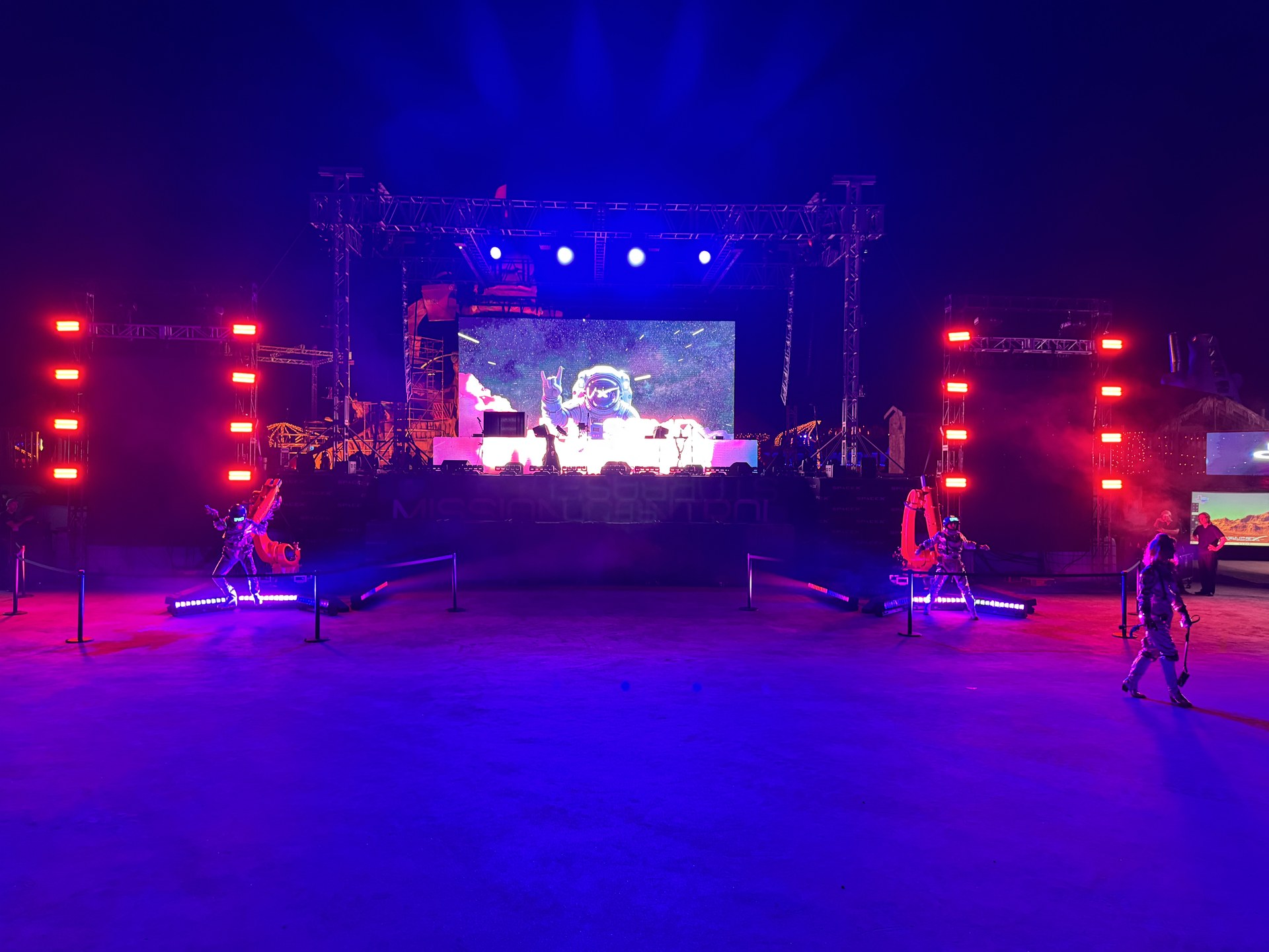Immersive Corporate Experience — Mission Control concert