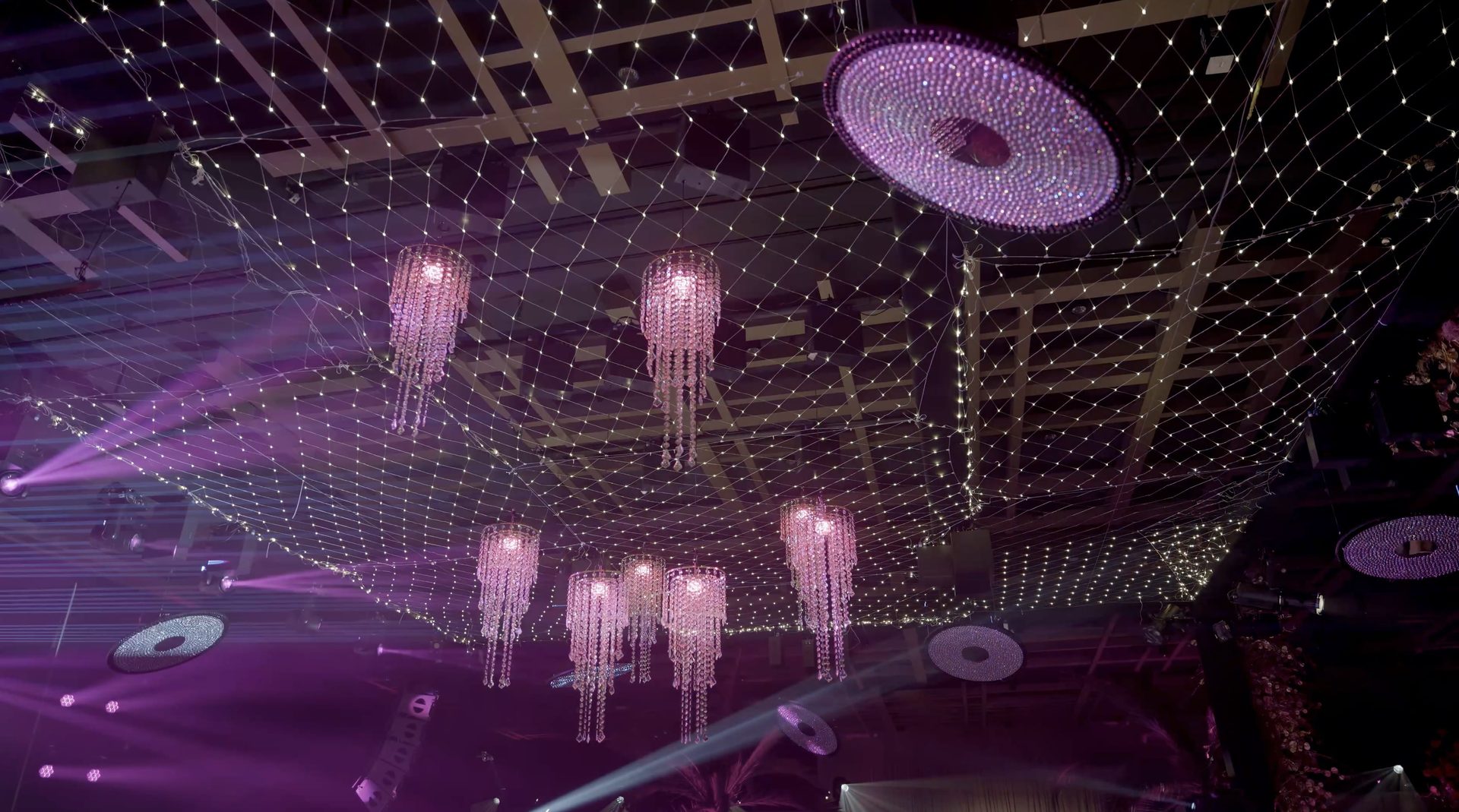 Crystal Mirror Installation — Light reflections